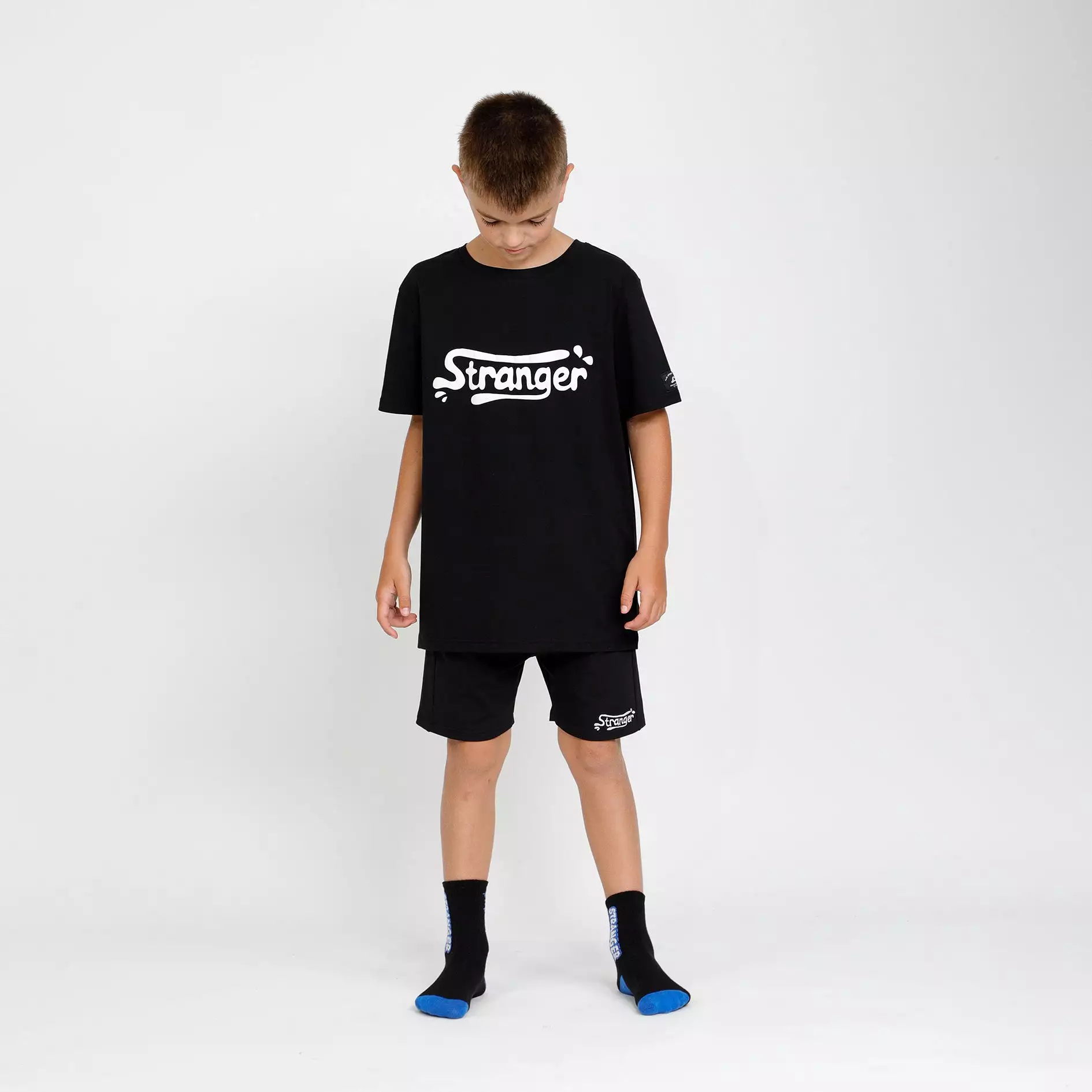 HS Track Short -Black