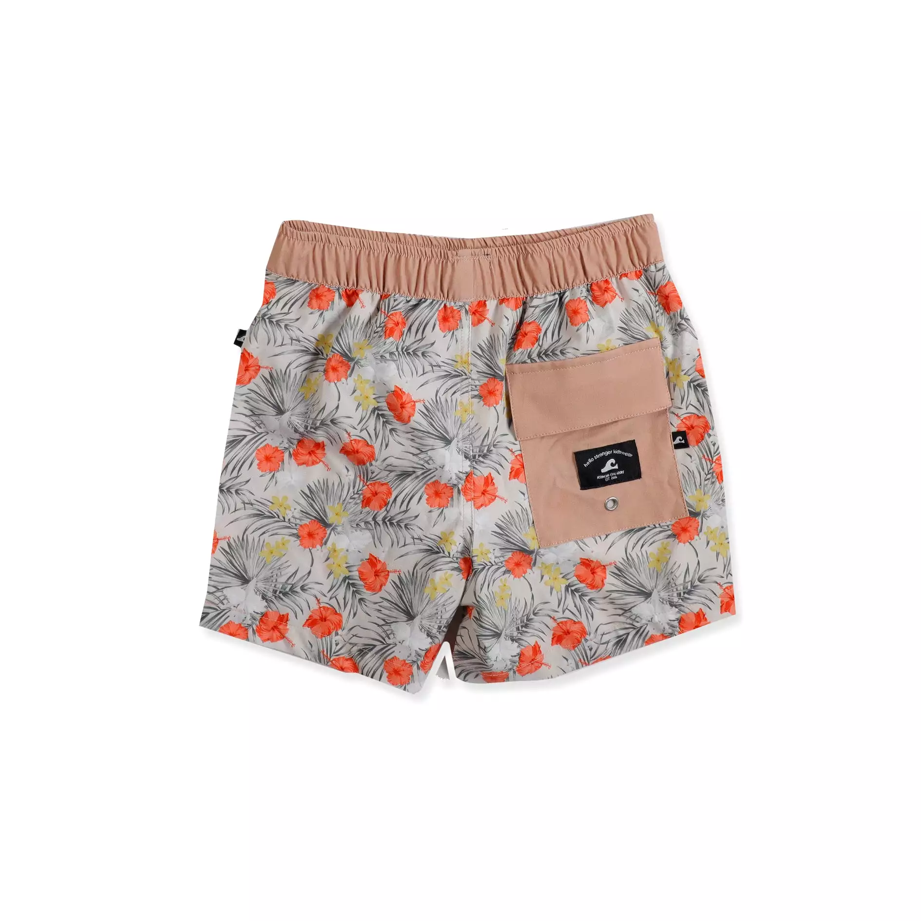 HS Tropics Board Short - Tan Floral