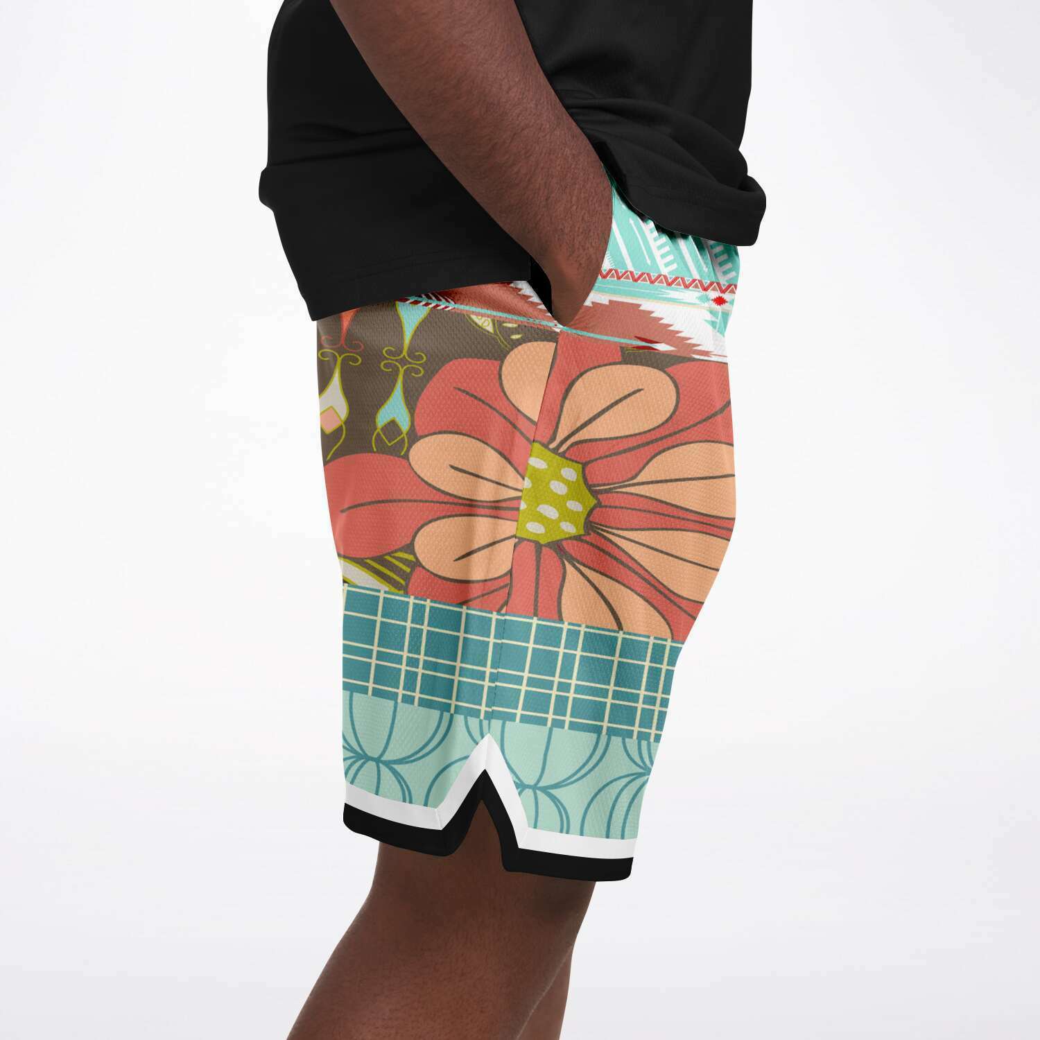 Infinity Squared Unisex Basketball Shorts