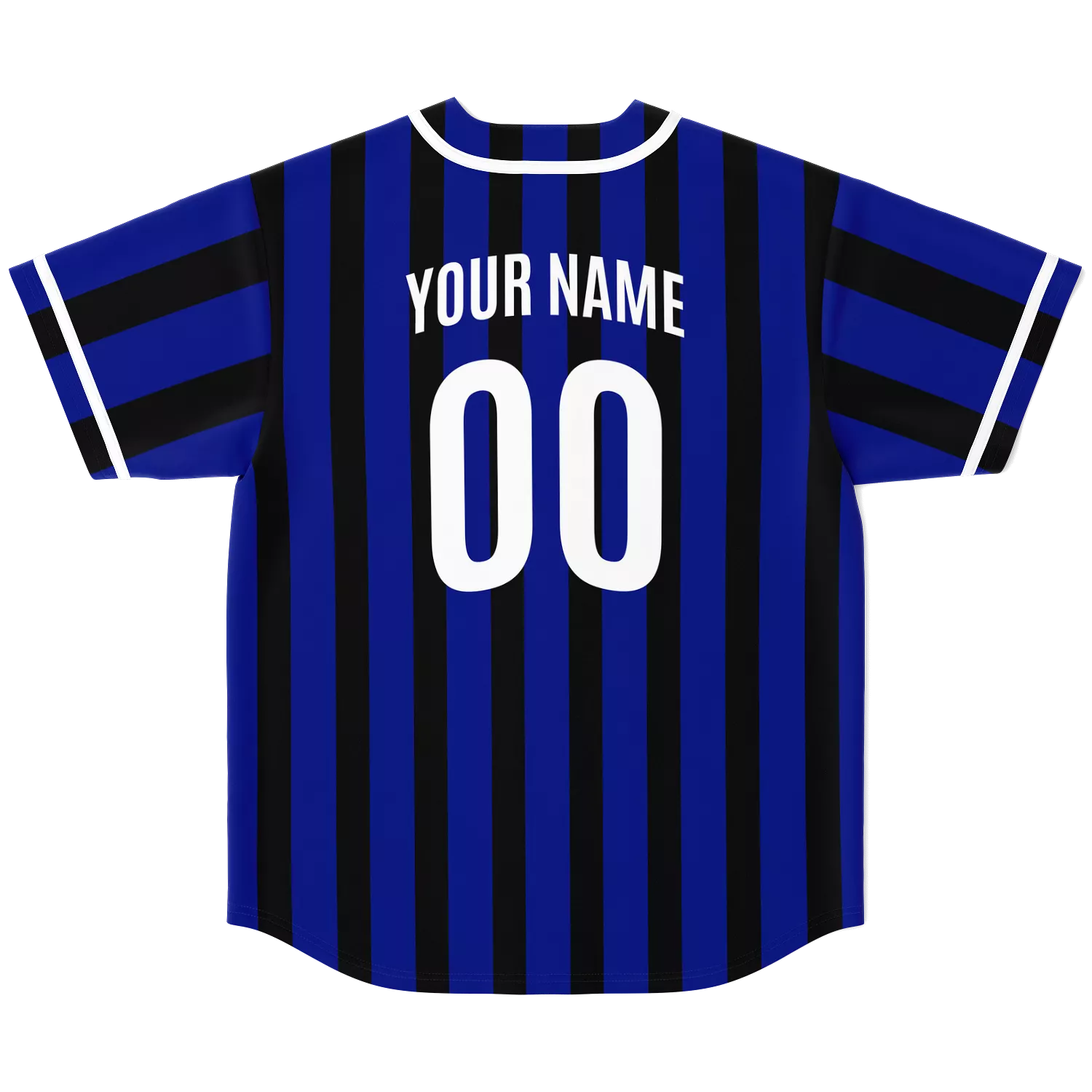 Inter Baseball Jersey - Custom Name + Number