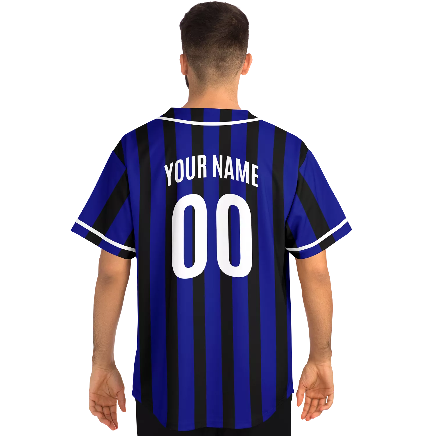 Inter Baseball Jersey - Custom Name + Number