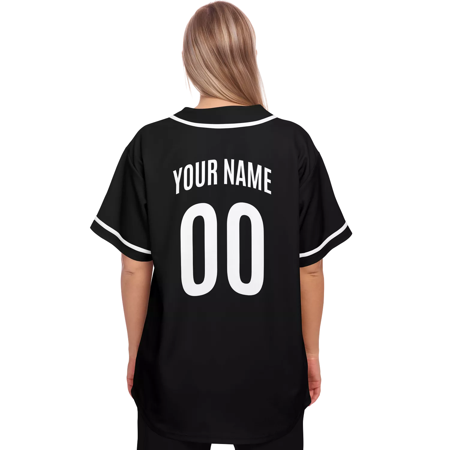 Italy Baseball Jersey - Black - Custom Name + Number