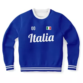 Italy Jersey Sweatshirt - Custom Name & Number