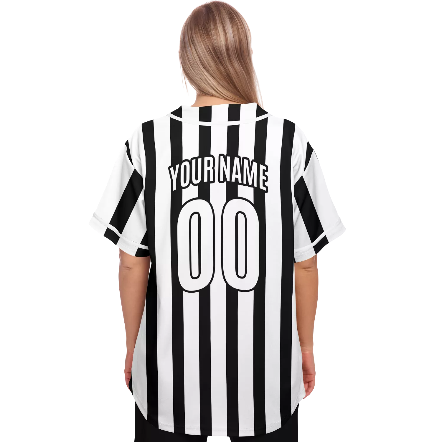 Juve Baseball Jersey - Custom Name + Number