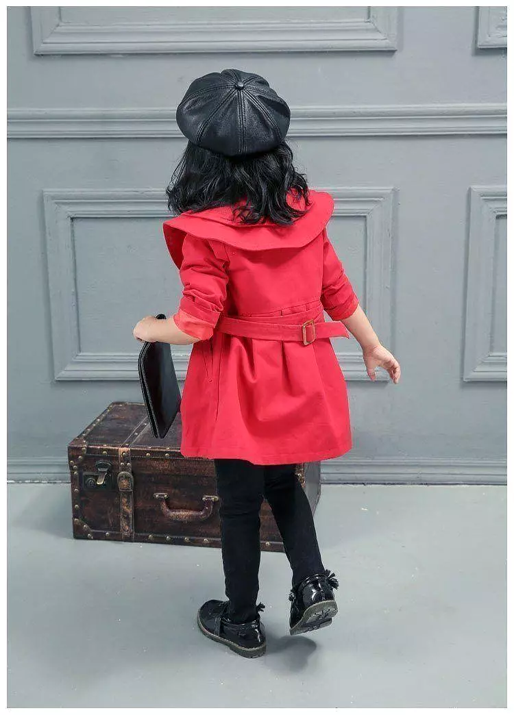 Kids Trench Coat Children Fashion Jacket