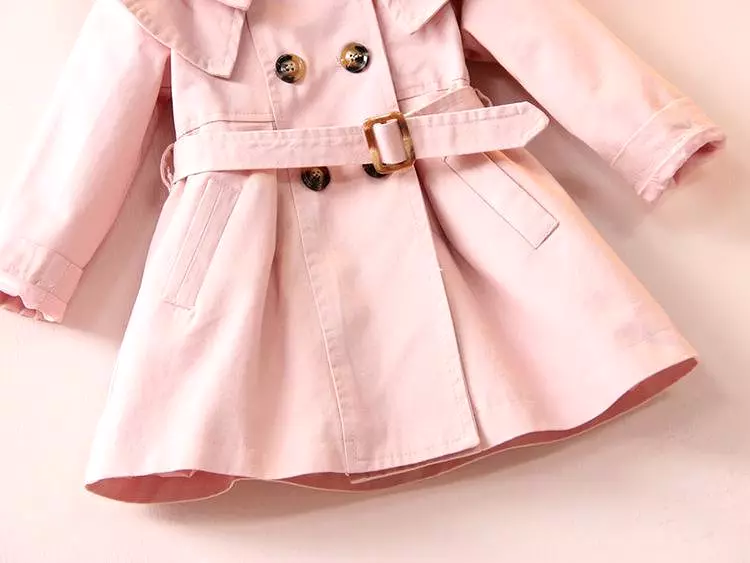 Kids Trench Coat Children Fashion Jacket