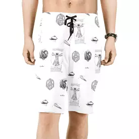 l da vince 5 Men's All Over Print Board Shorts (Model L16)