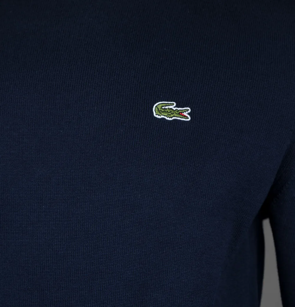 Lacoste Organic Cotton Sweater Navy