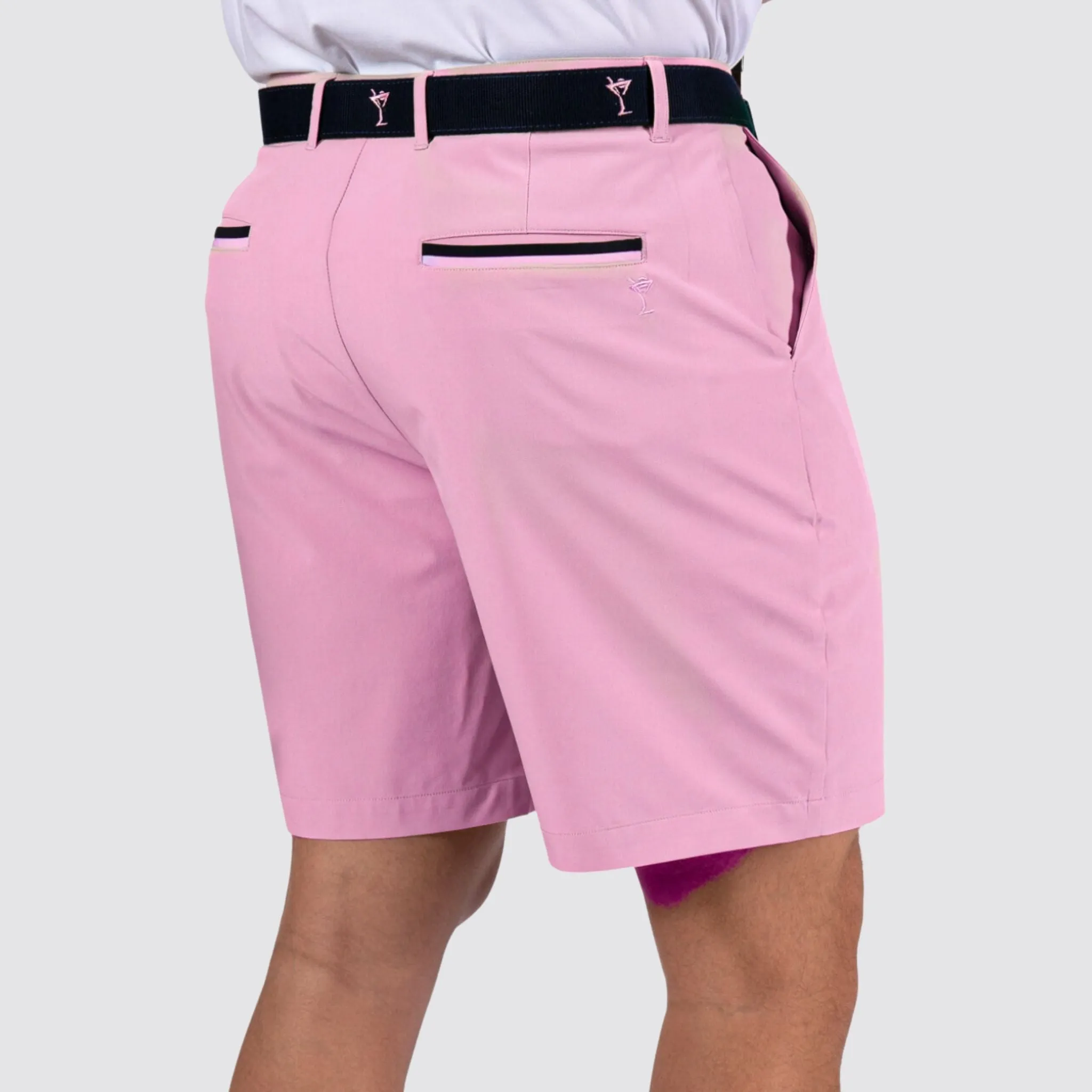 Men's Light Pink Performance Short