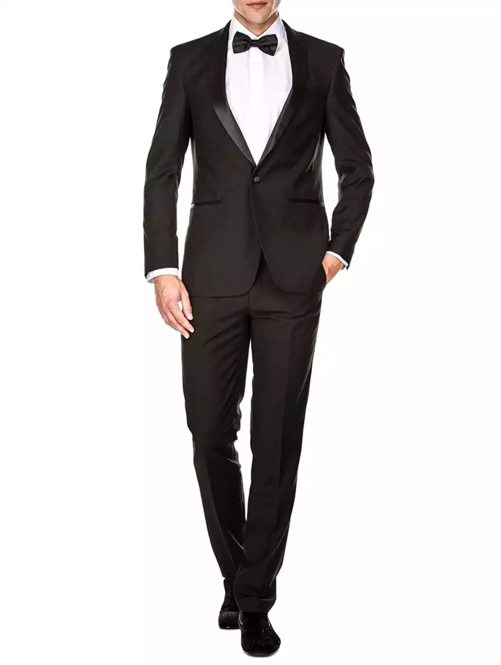 Men's Slim Fit Shawl Lapel Tuxedo