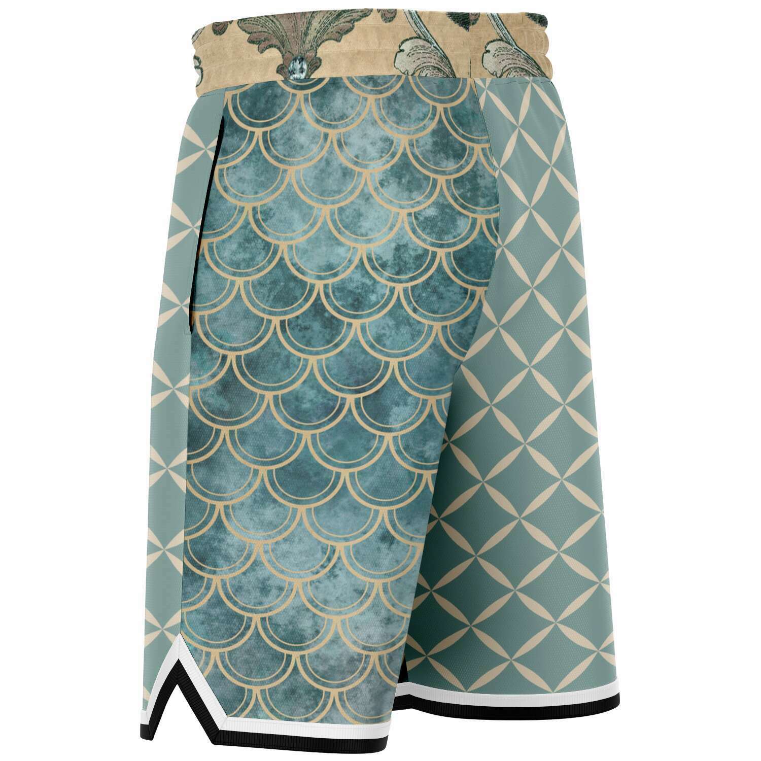 Mermaid's Tale Unisex Basketball Shorts