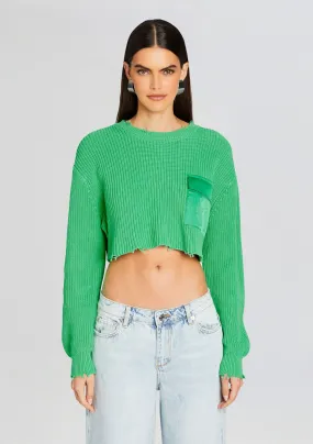 Mid Cropped Devin Sweater