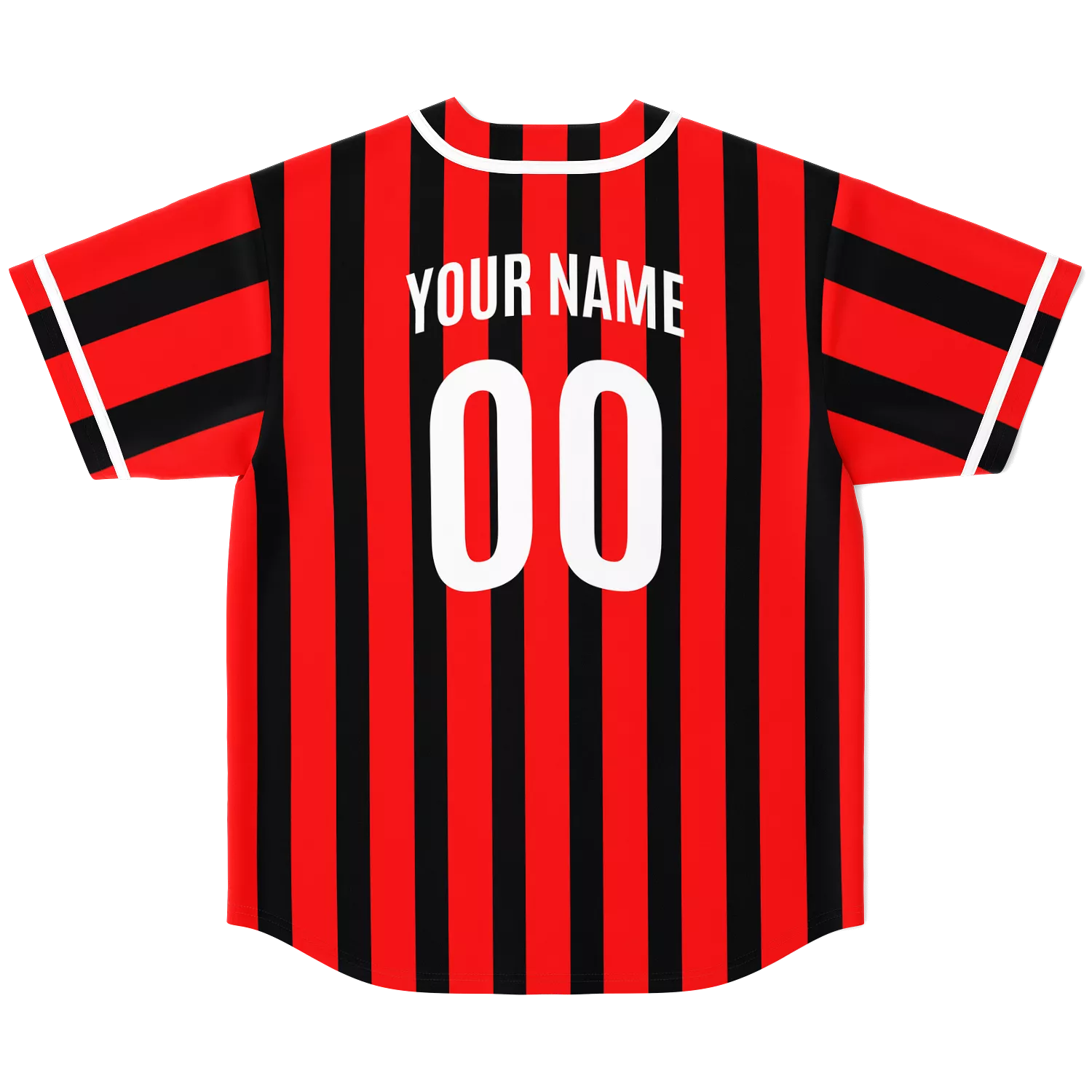 Milan Baseball Jersey - Custom Name + Number