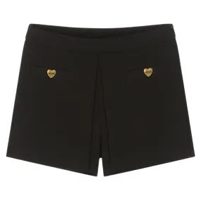 Moschino Shorts Heart Black