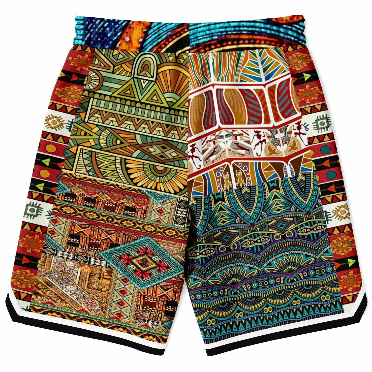 Mother Lode African Print Basketball Shorts