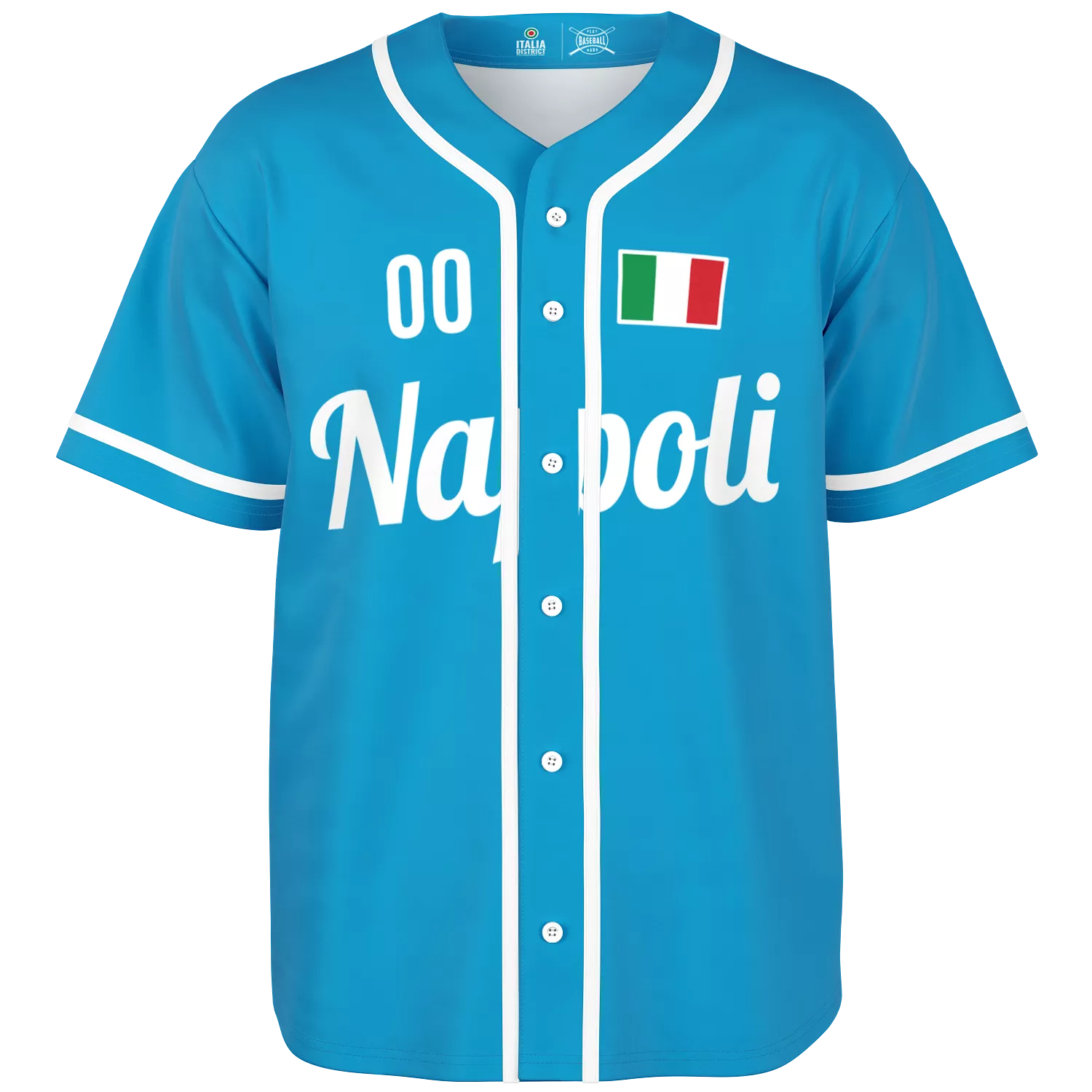 Napoli Baseball Jersey - Custom Name + Number