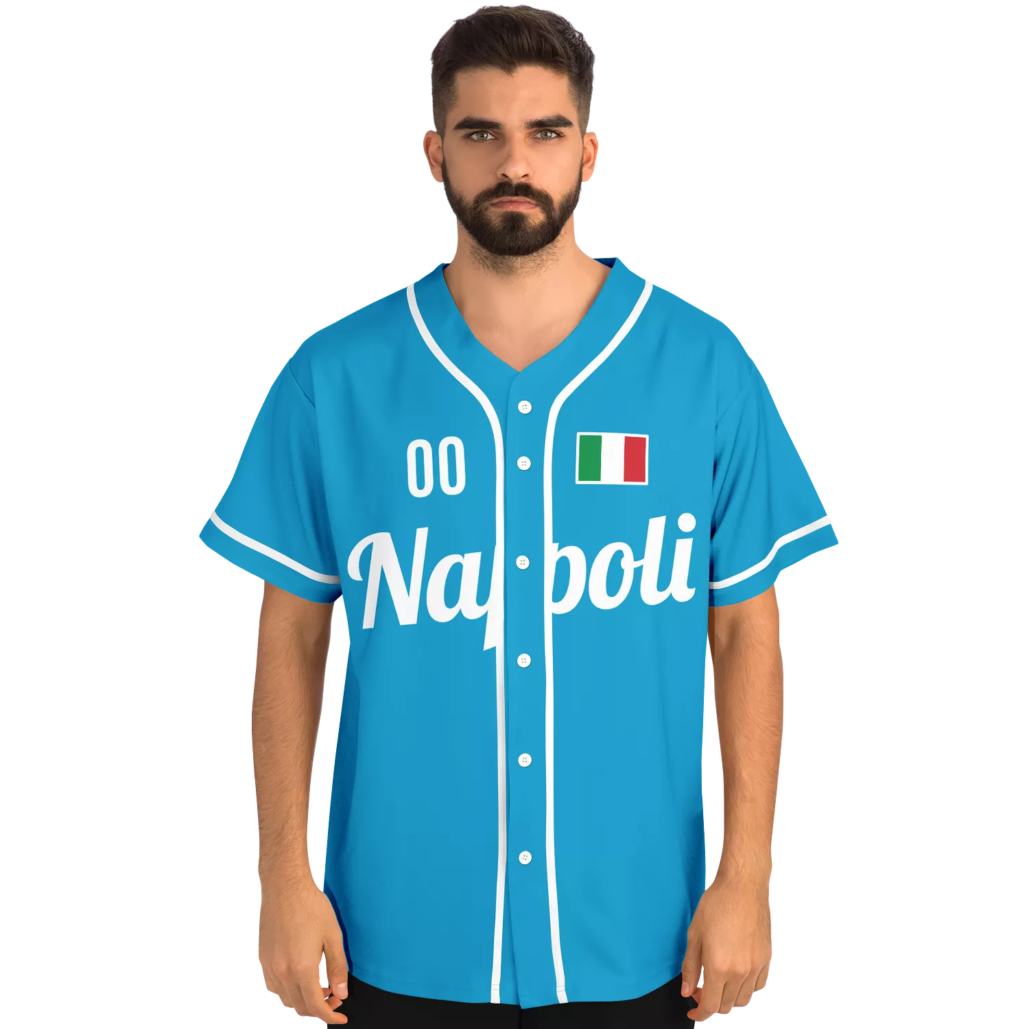 Napoli Baseball Jersey - Custom Name + Number