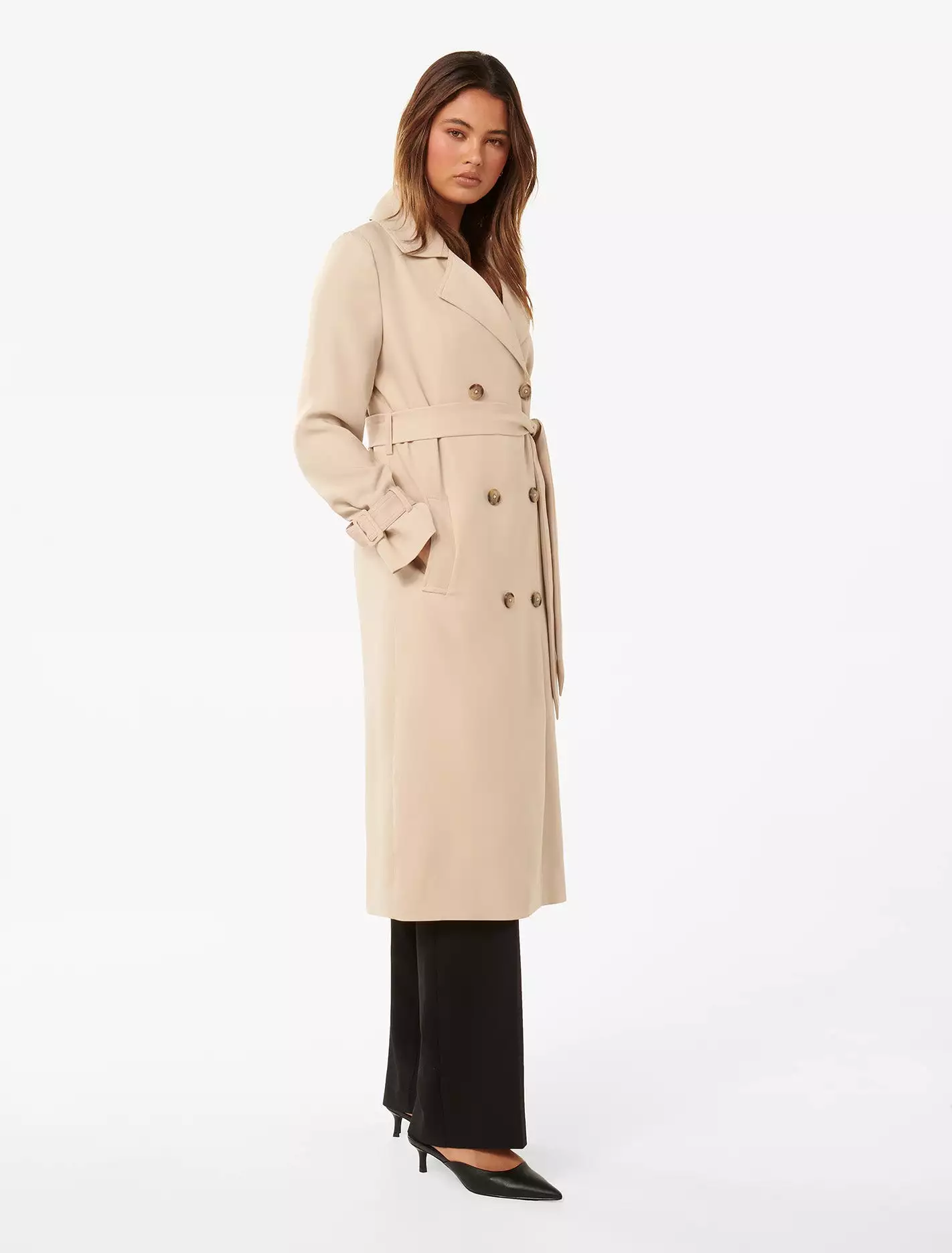 Natasha Soft Trench Coat