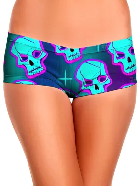 Neon Fright Booty Shorts