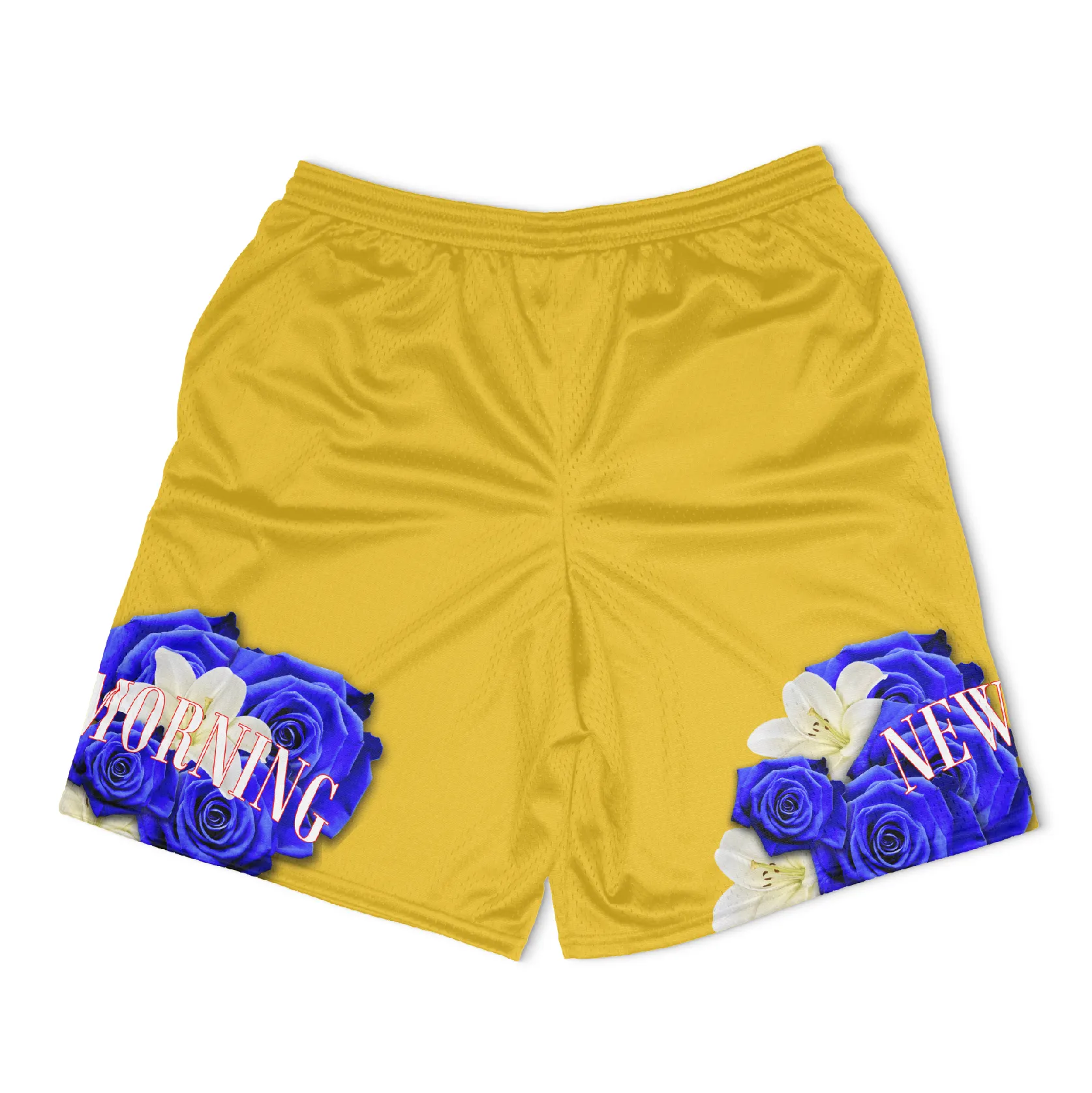 New Mercies Basketball Shorts - (Yellow)