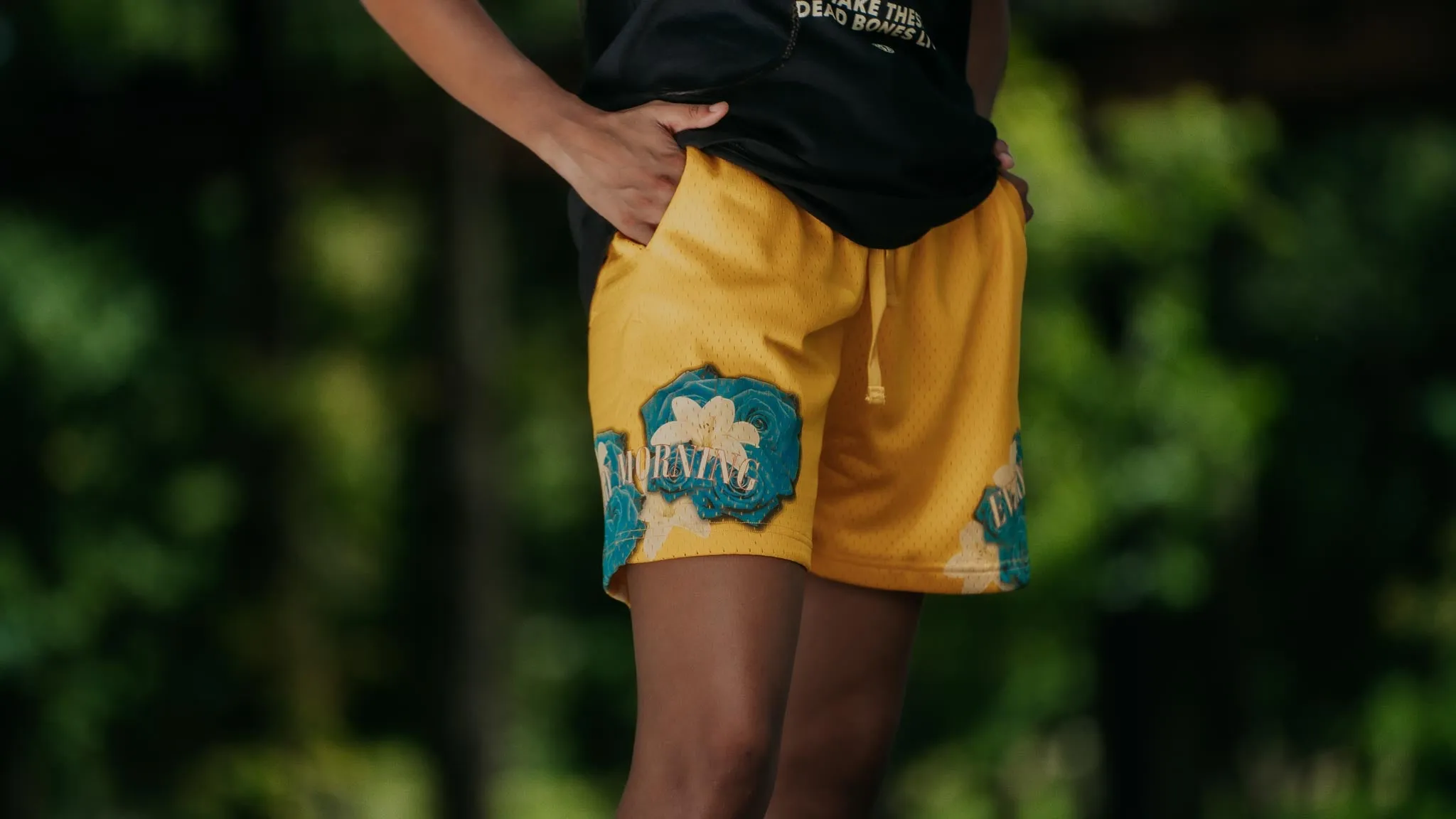 New Mercies Basketball Shorts - (Yellow)