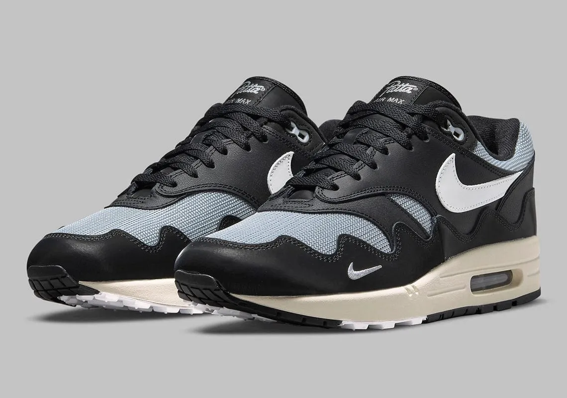 Nike Air Max 1 Patta Waves Black