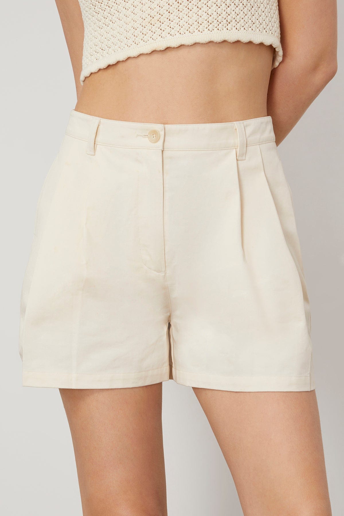 Oceane Short in Ecru