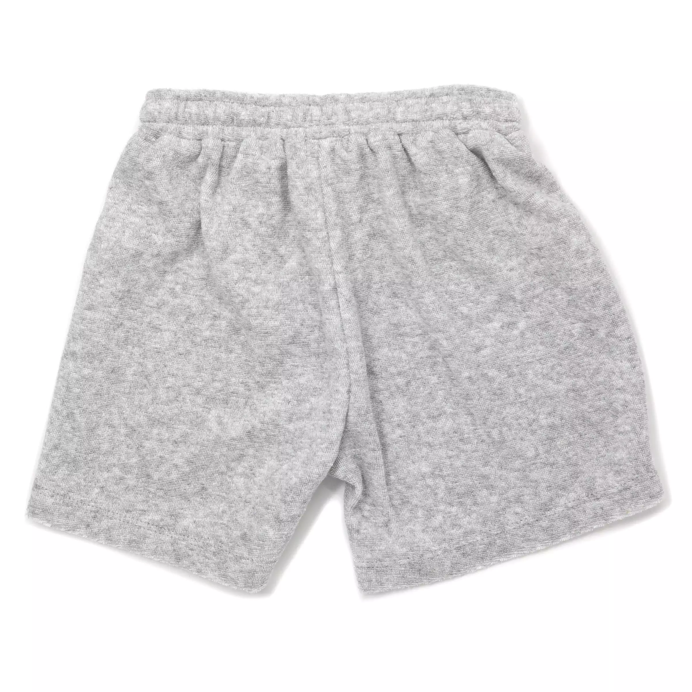 oh baby! Cotton Terry Boys Track Shorts - Heather Gray