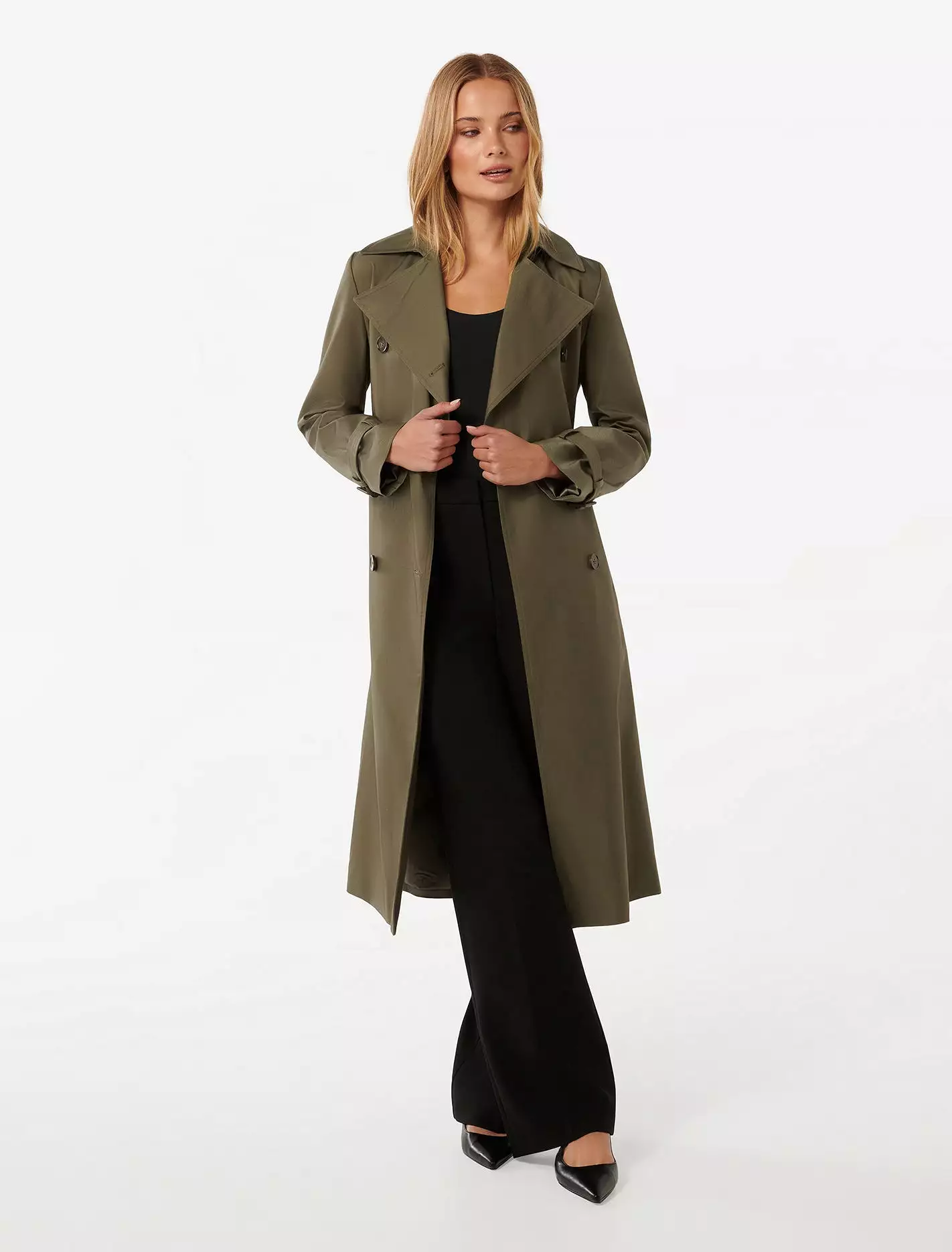 Payton Soft Trench Coat