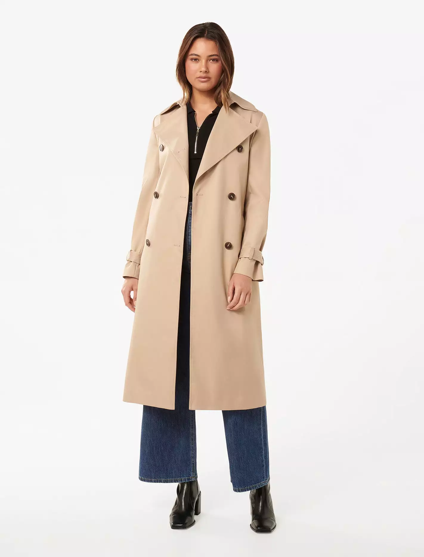 Payton Soft Trench Coat