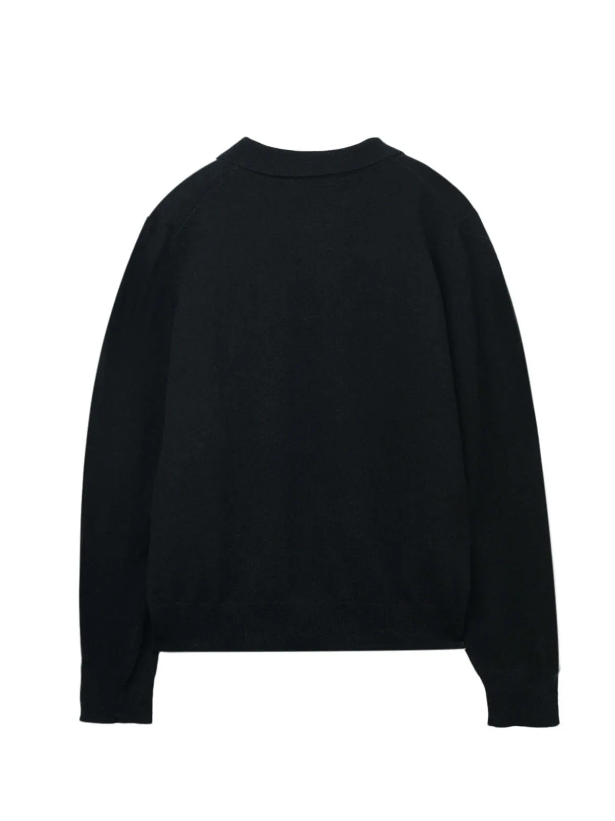 Polo Sweater - Black