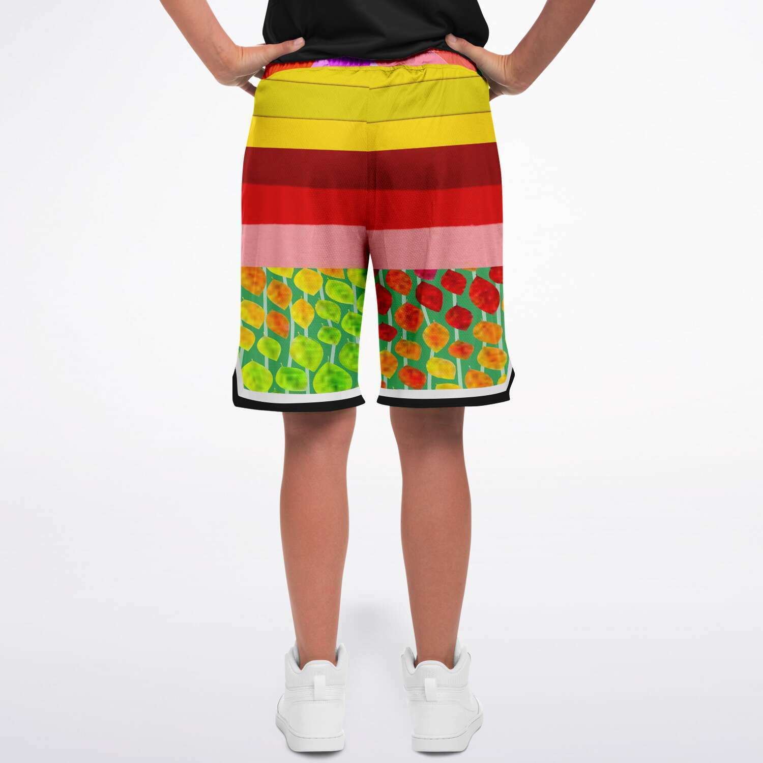 Rainbow-Tastic Unisex Basketball Shorts