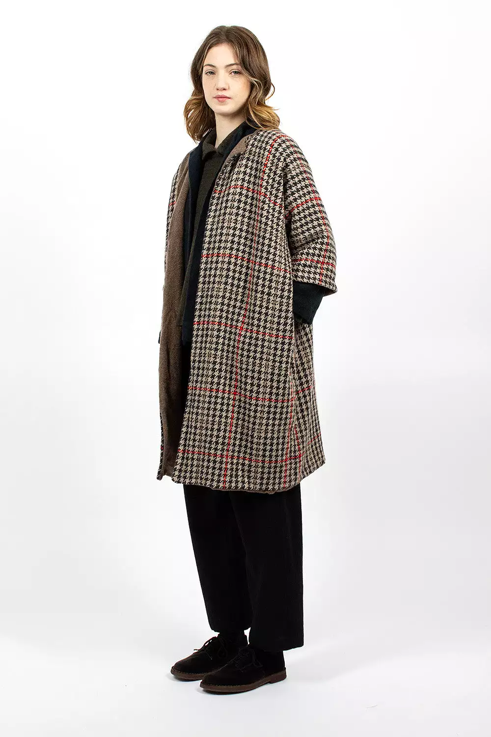 Reversible Cashmere Coat Abete