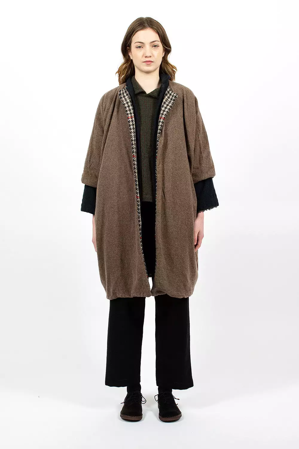 Reversible Cashmere Coat Abete