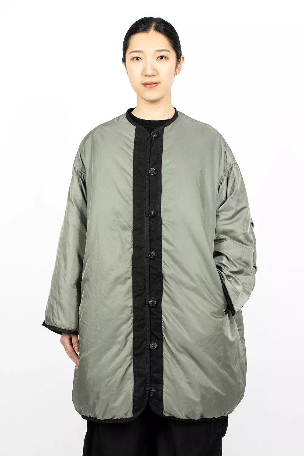 Reversible Liner Coat Black/Grey