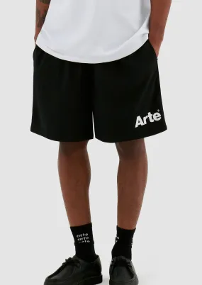 SAMUEL LOGO SHORTS BLACK