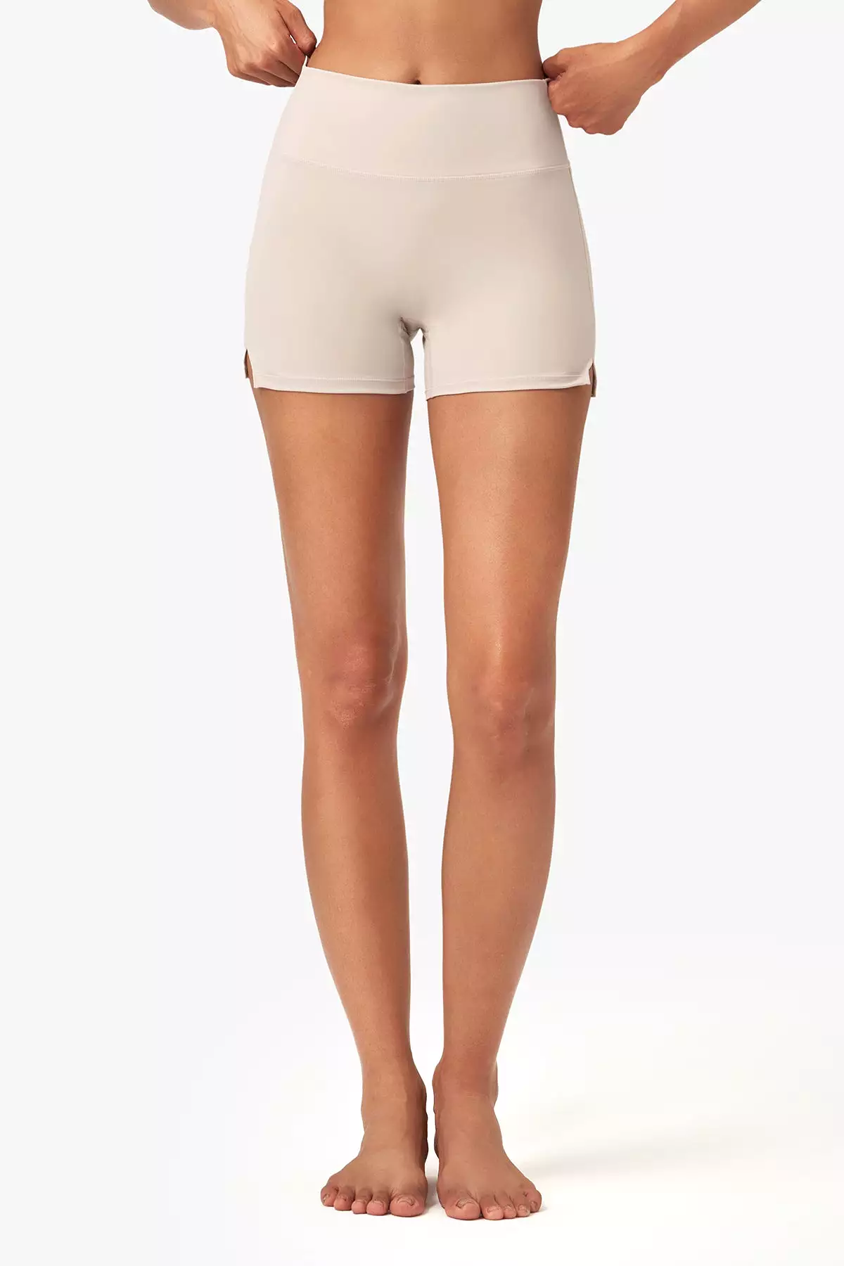 Seamless Side-Slit Shorts