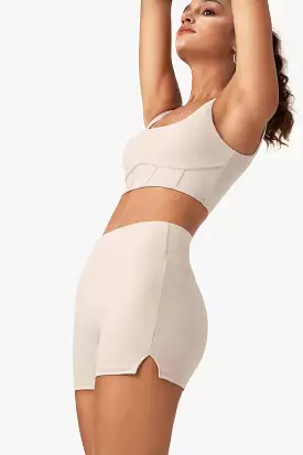 Seamless Side-Slit Shorts