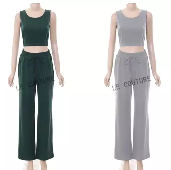 Sexy Sleeveless Top And Pant Set