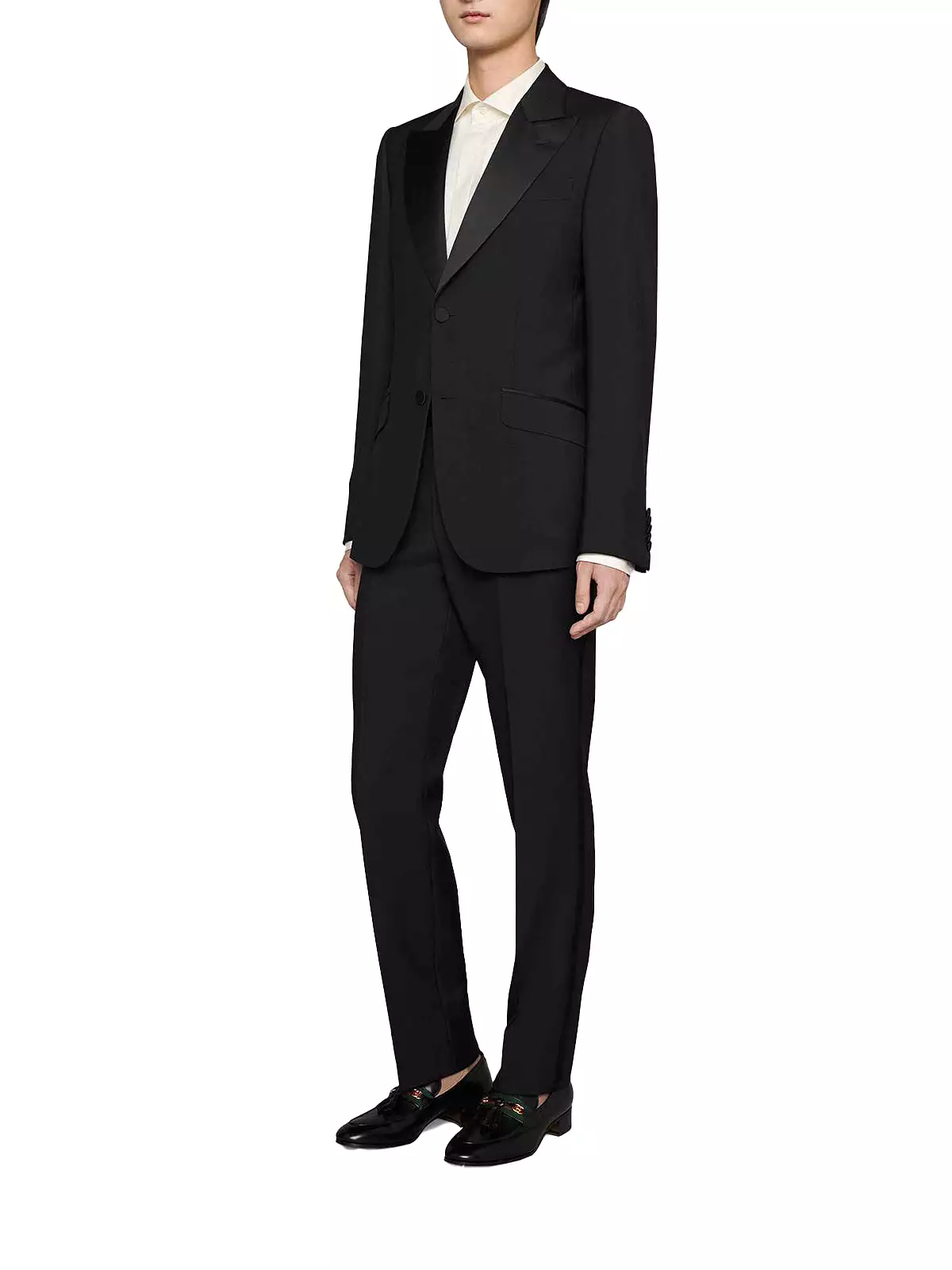 Slim fit mohair tuxedo