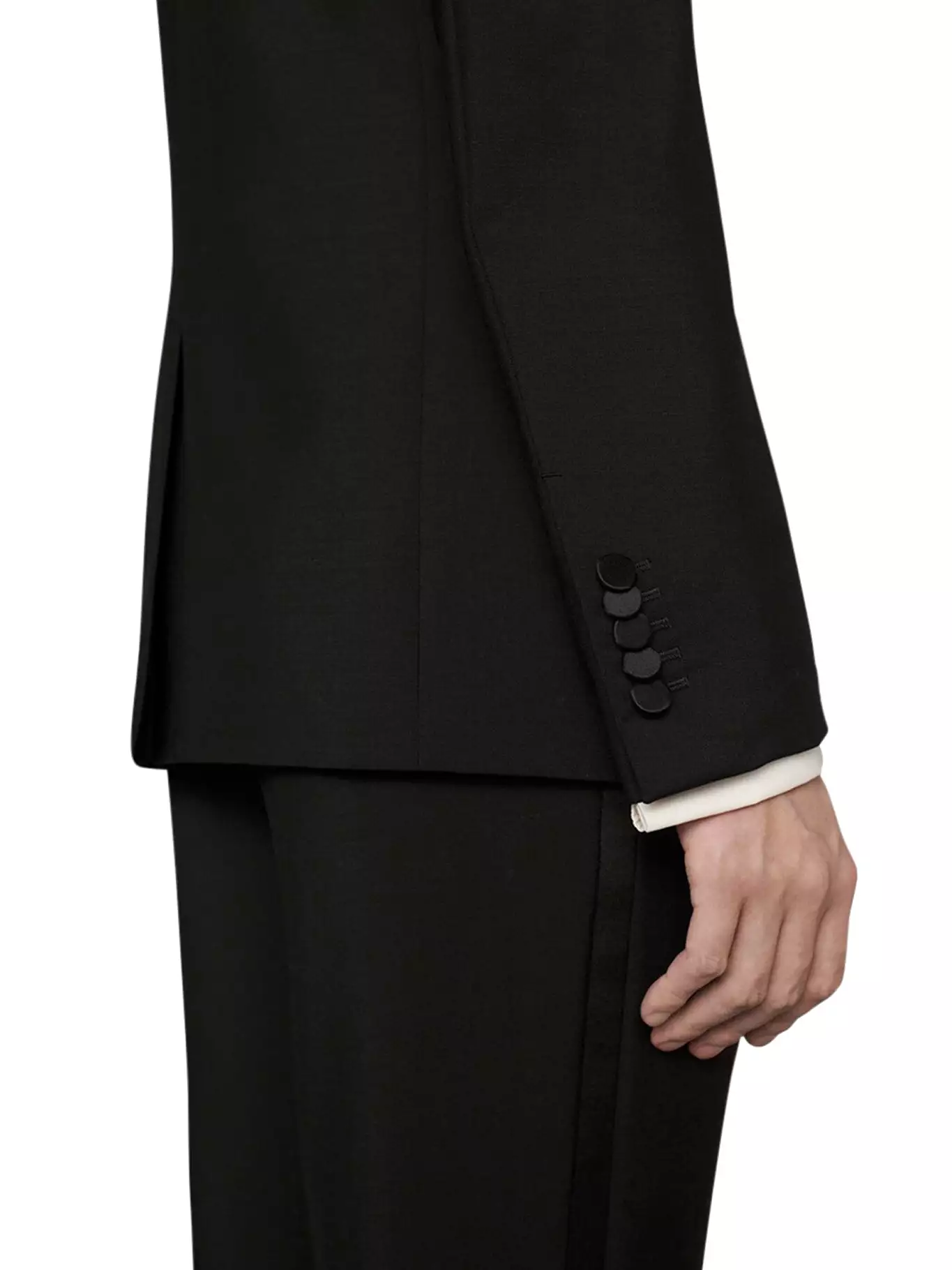 Slim fit mohair tuxedo