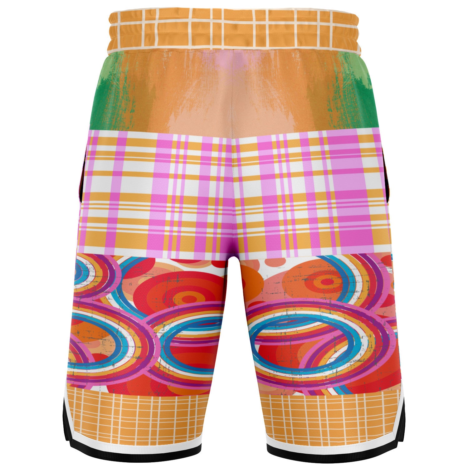 Solar Flare Unisex Basketball Shorts