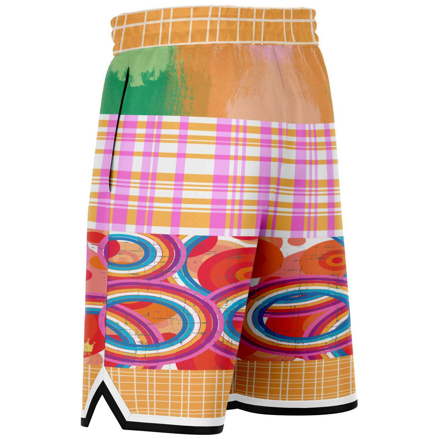 Solar Flare Unisex Basketball Shorts