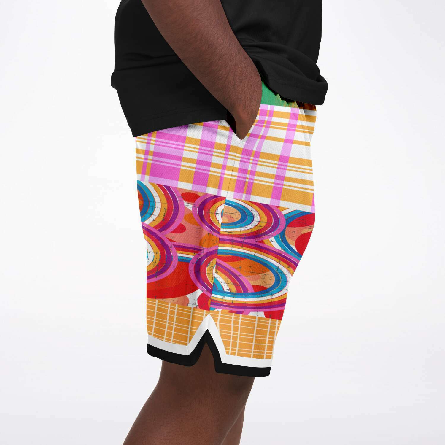 Solar Flare Unisex Basketball Shorts