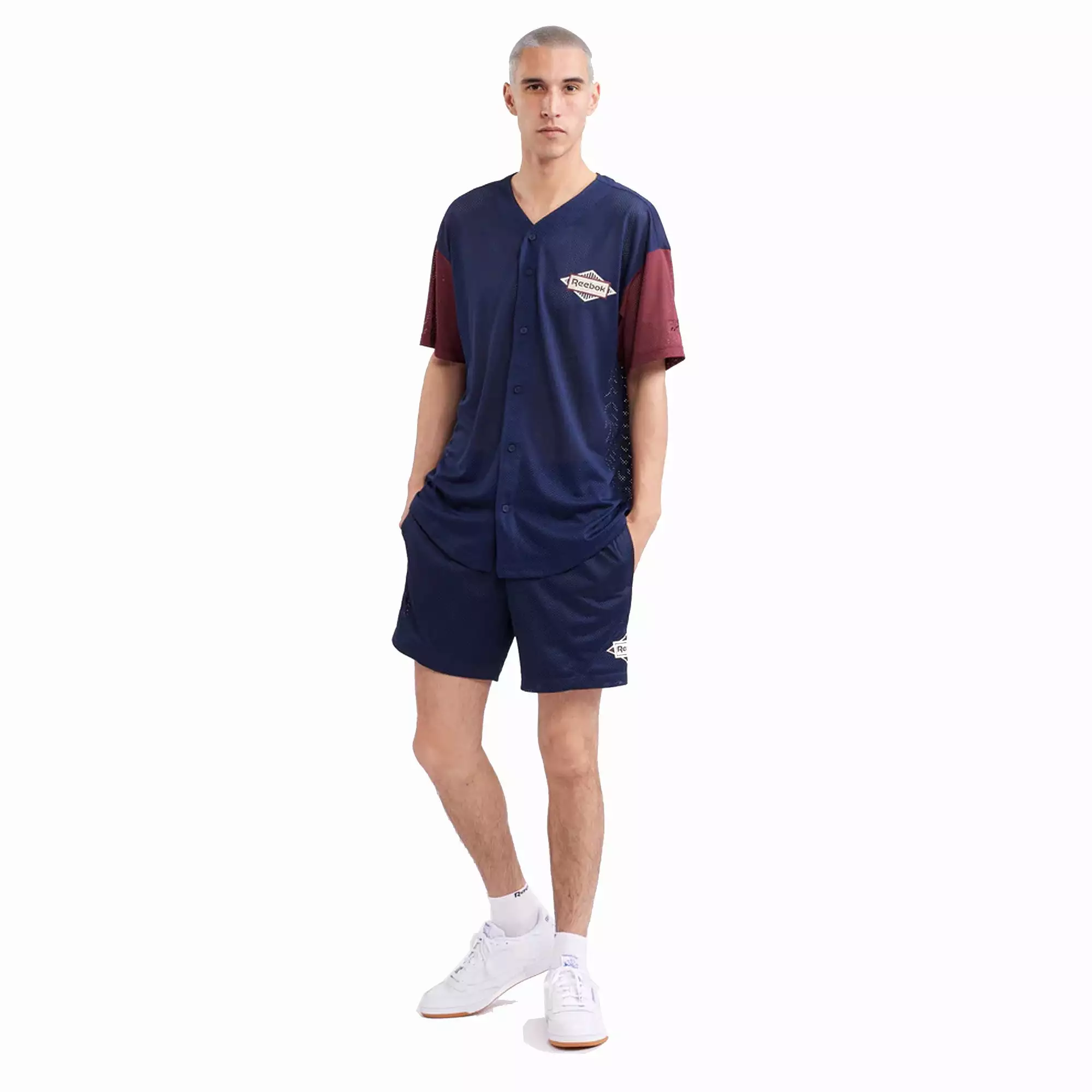 SPORTING GOODS BASEBALL JERSEY 'VECTOR NAVY'