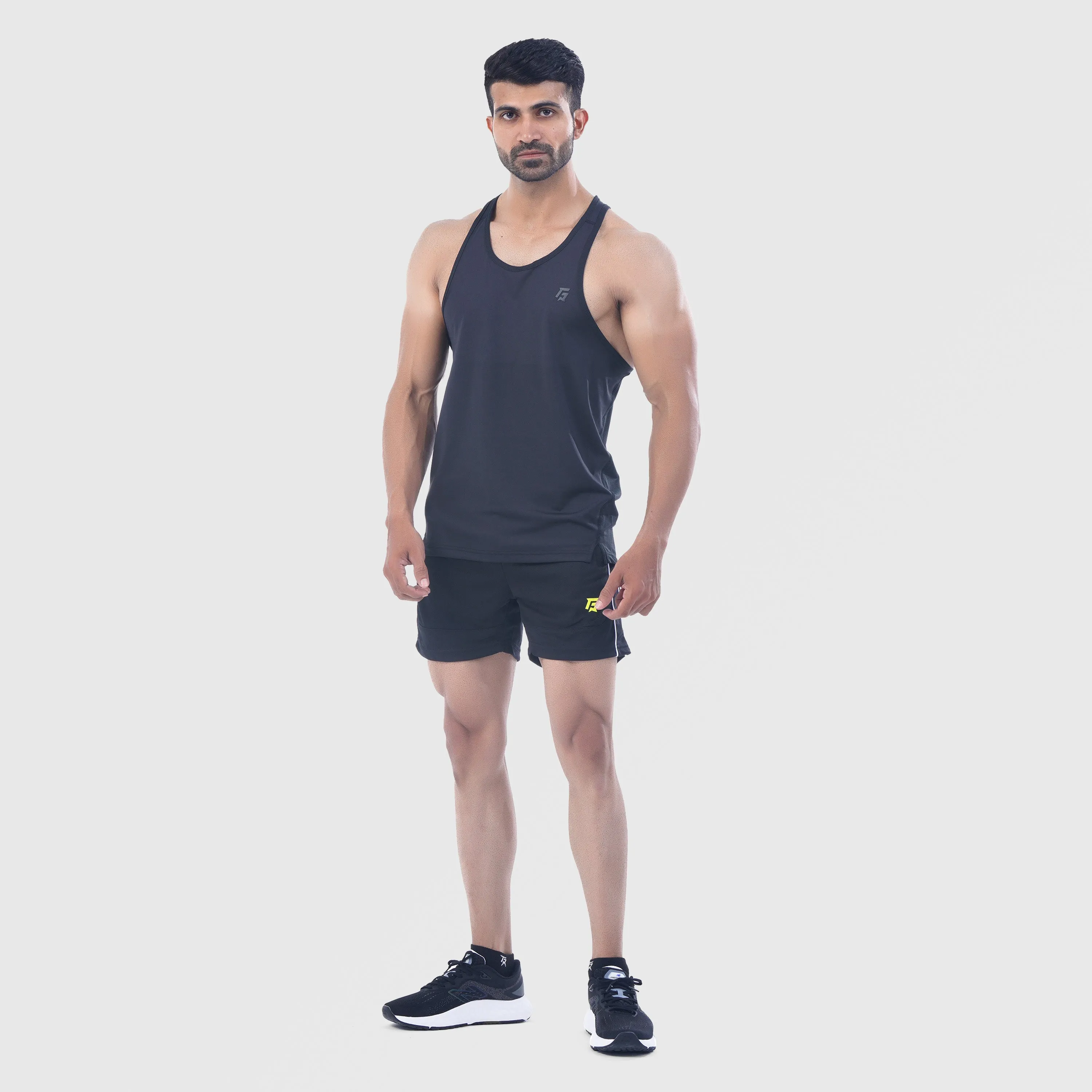 Stretch Ease Shorts (Black)