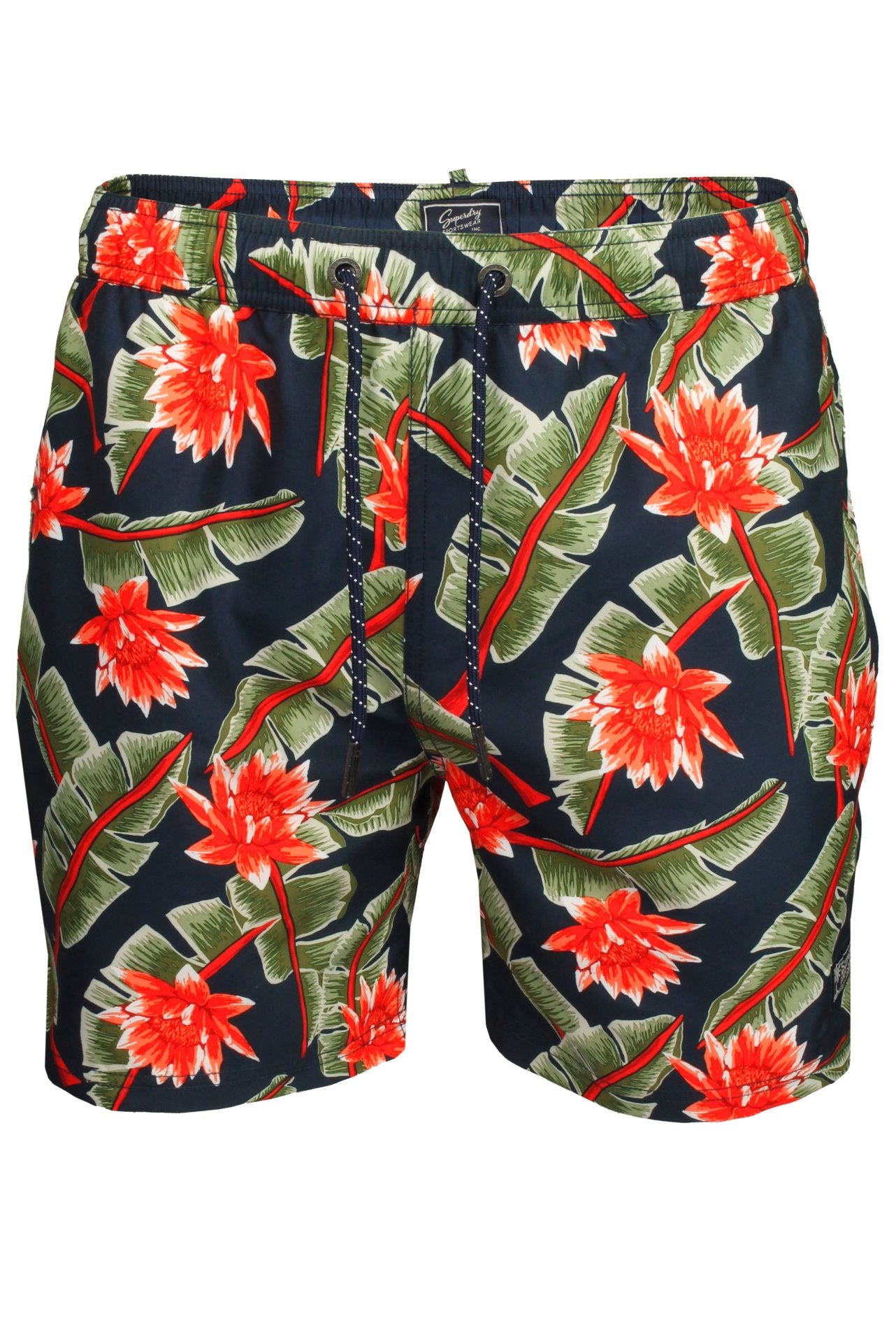 Superdry Mens Vintage Hawaiian Swim Shorts