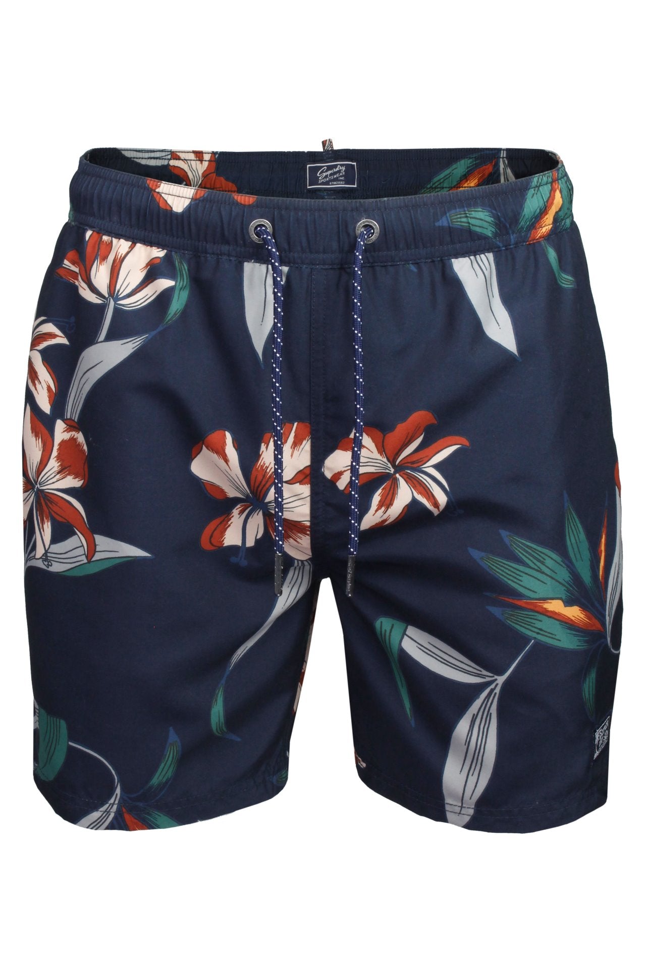 Superdry Mens Vintage Hawaiian Swim Shorts