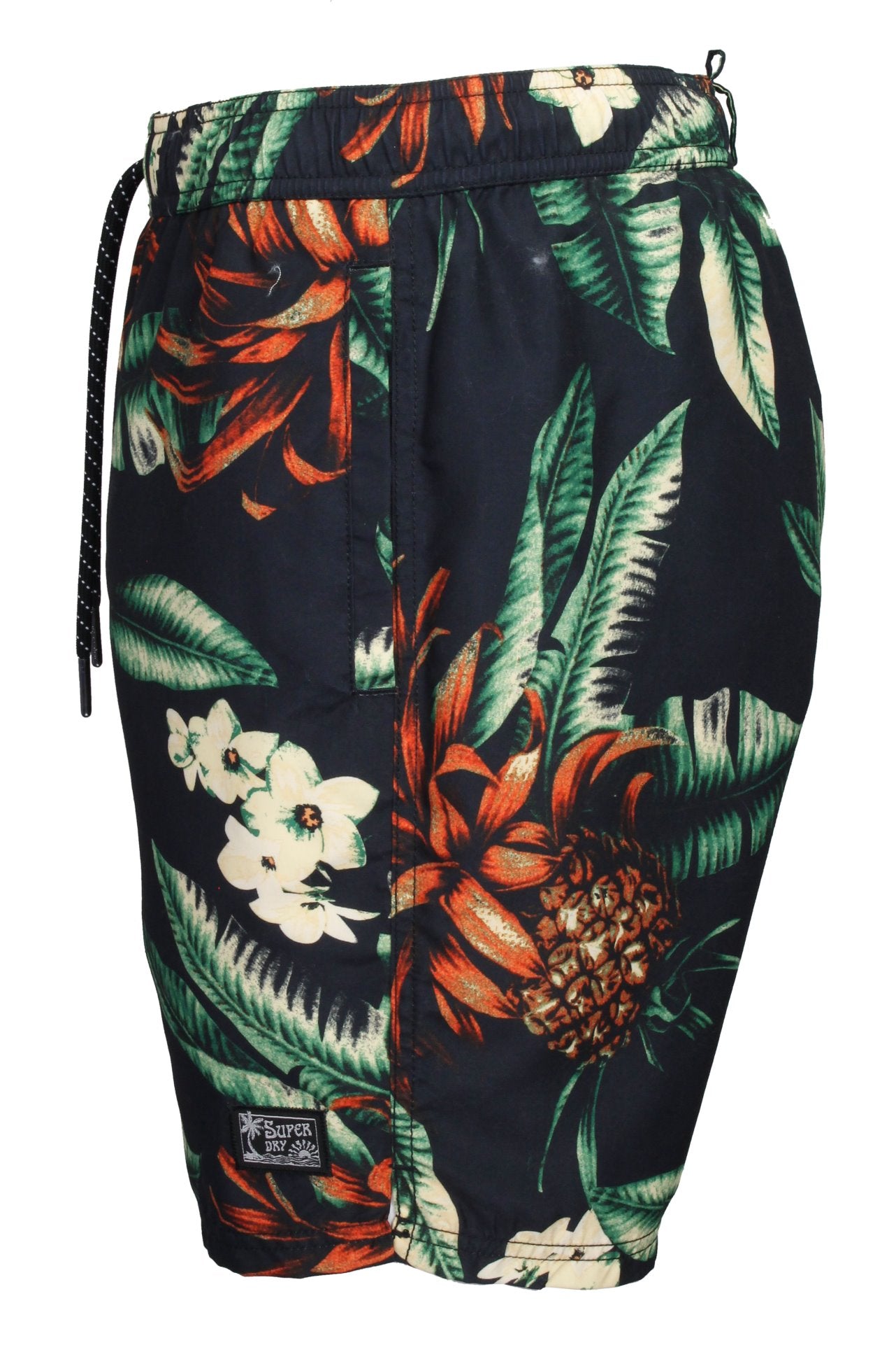 Superdry Mens Vintage Hawaiian Swim Shorts