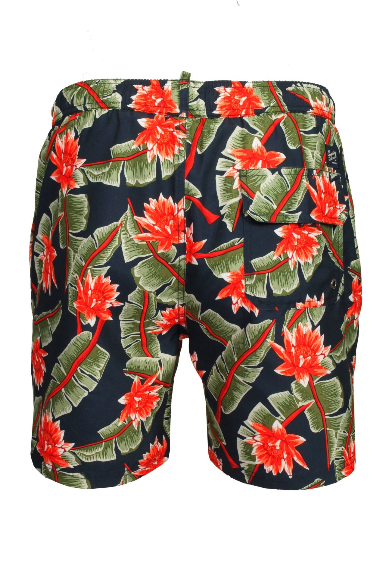 Superdry Mens Vintage Hawaiian Swim Shorts